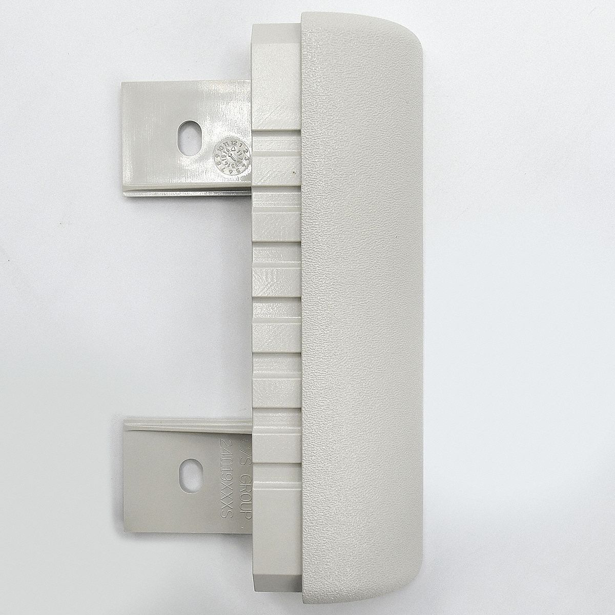 End Cap: SCR-48, PETG, Driftwood, 6 in Overall Ht, 1 1/4 in Overall Lg