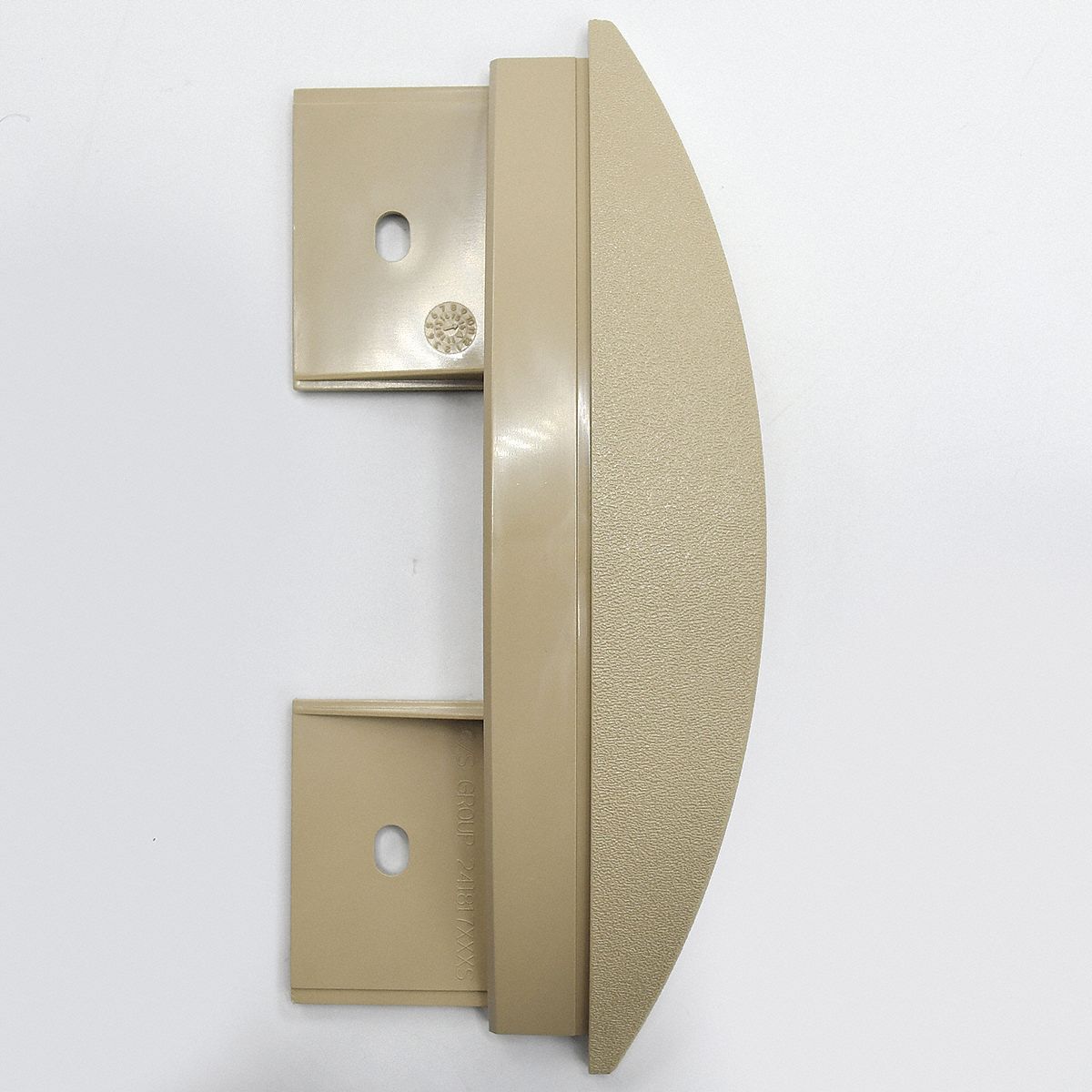 End Cap: SCR-80, PETG, Beige, 8 in Overall Ht, 1 3/8 in Overall Lg