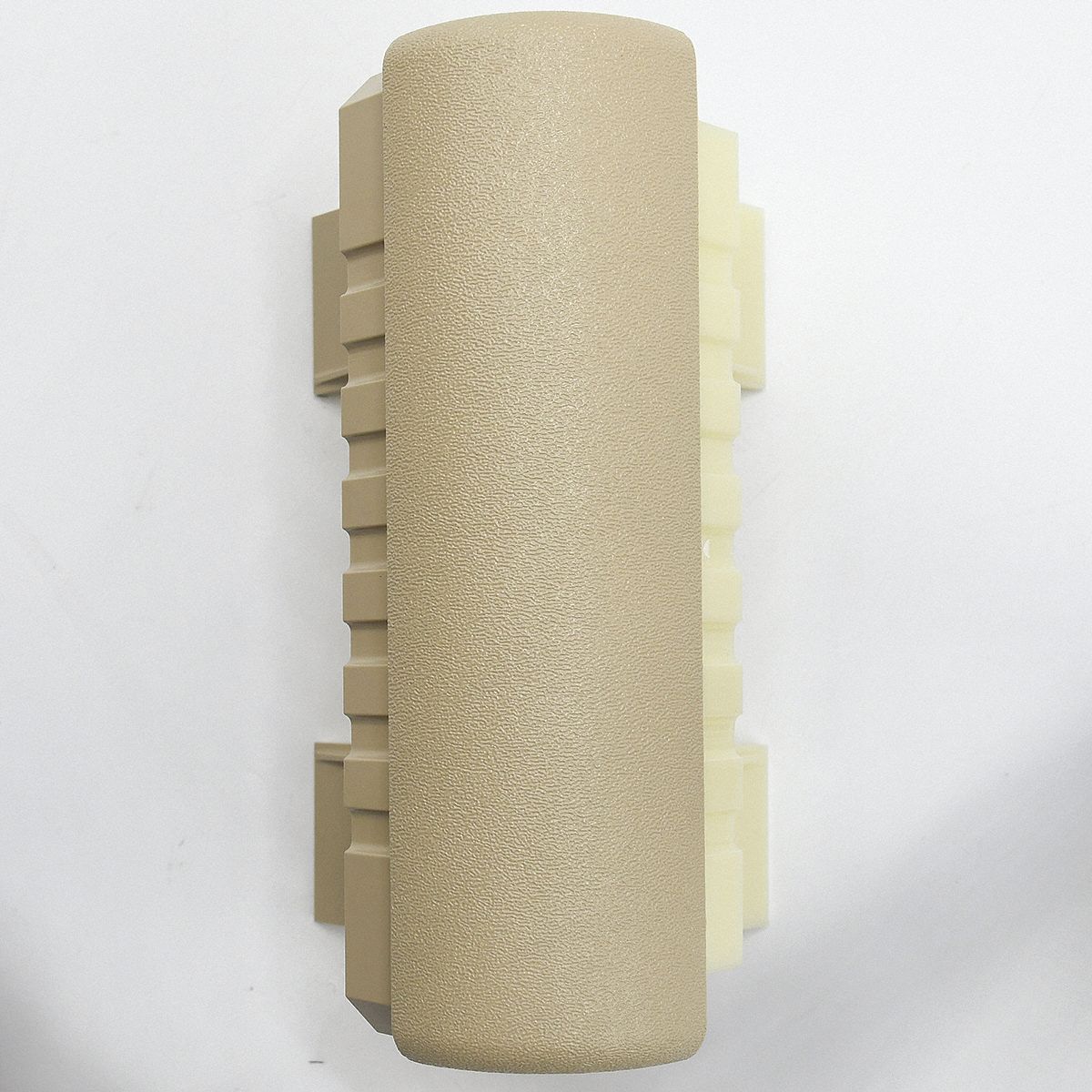 Corner: SCR-48, PETG, Beige, 6 in Overall Ht, 1 1/4 in Overall Lg