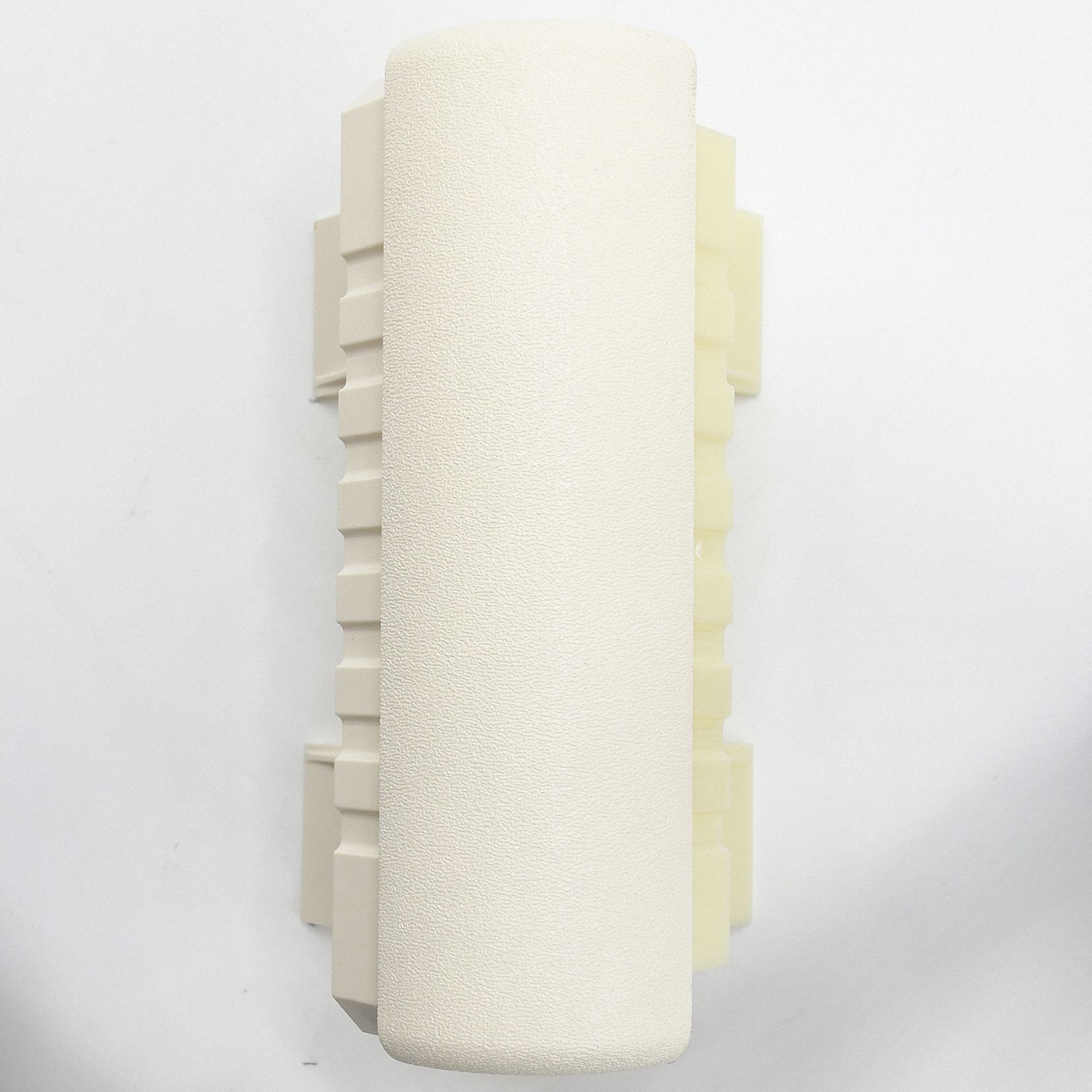 Corner: SCR-48, PETG, Parchment, 6 in Overall Ht, 1 1/4 in Overall Lg