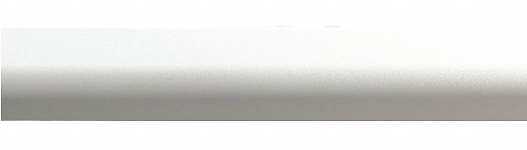 Crash Rail: BG-10, PETG, Parchment, 4 in Overall Ht, 20 ft Overall Lg