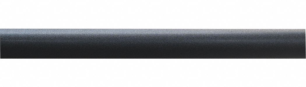 Crash Rail: BG-30, PETG, Black, 2 3/4 in Overall Ht, 20 ft Overall Lg