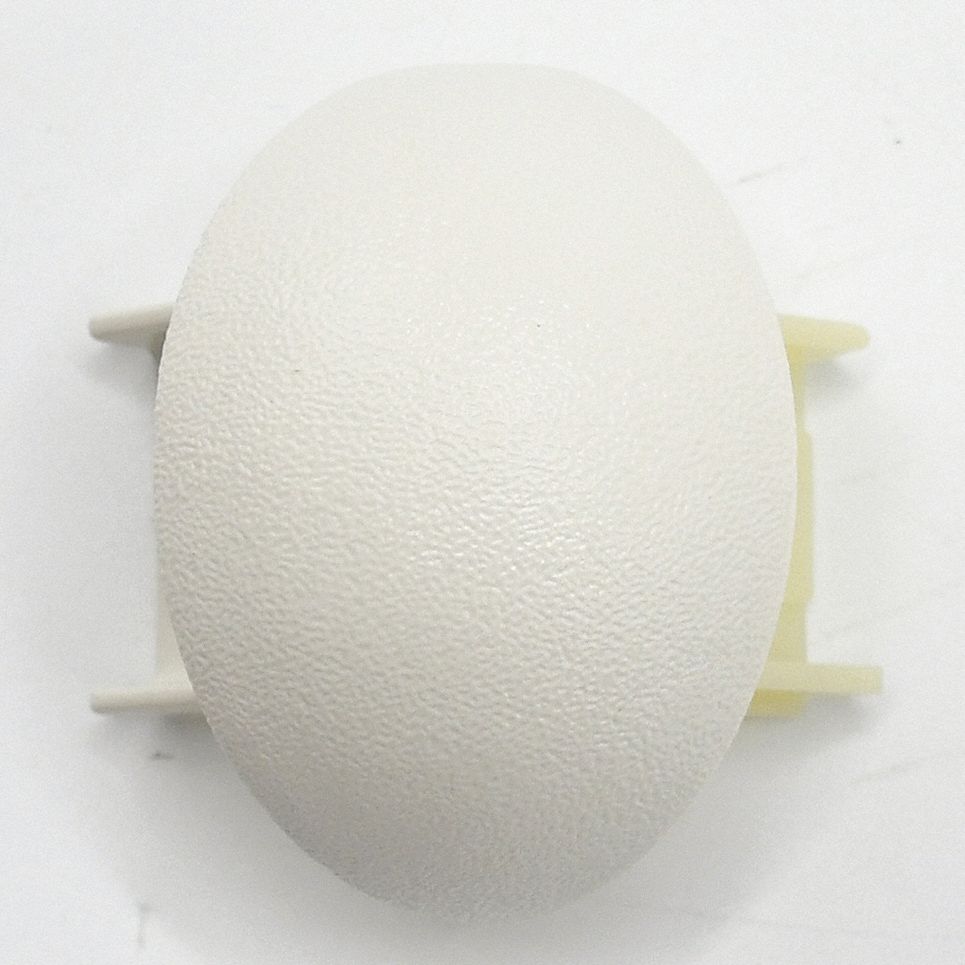 Corner: FR-270, PETG, Mission White, 2 in Overall Ht, 1 1/32 in Overall Lg