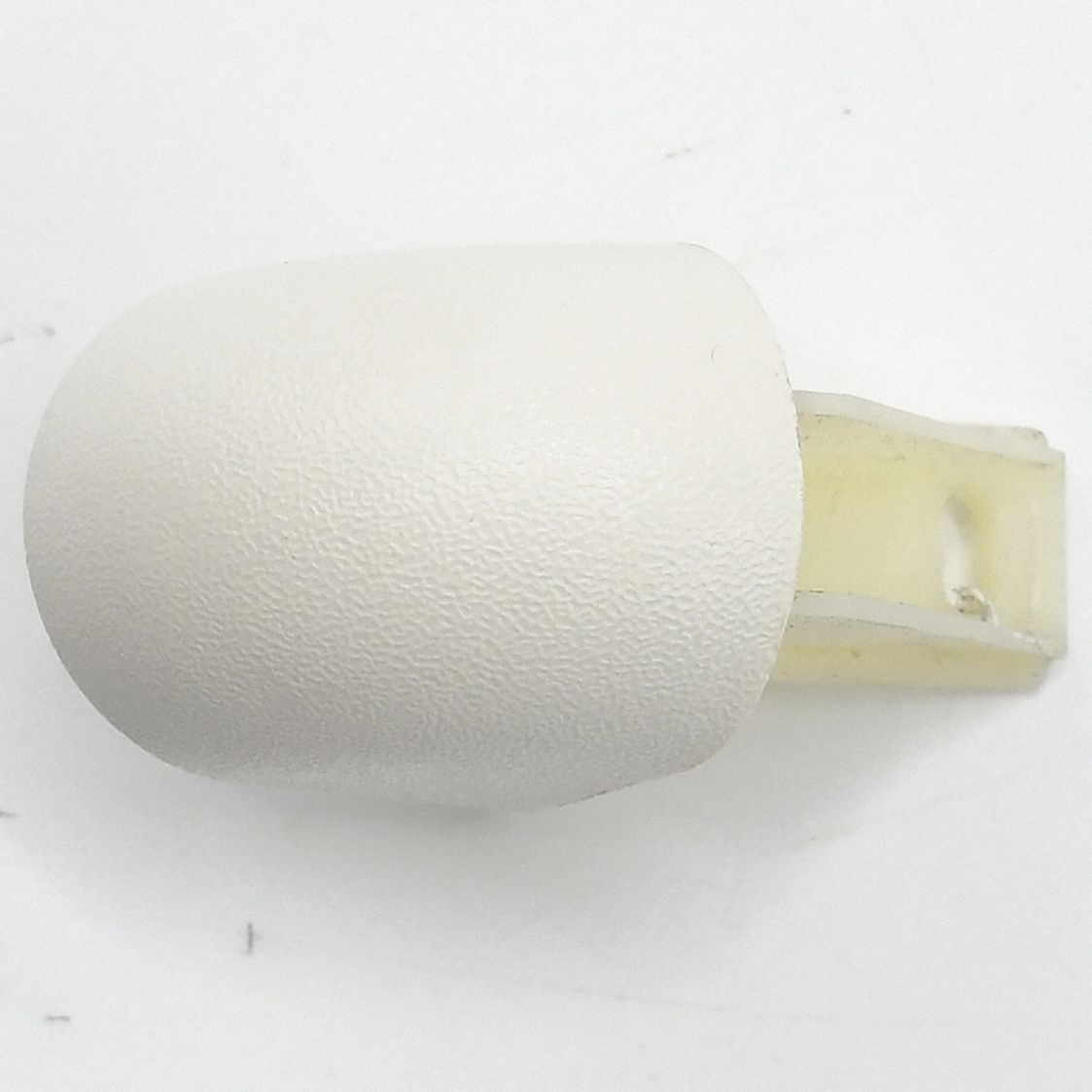 Corner: FR-125, PETG, Mission White, 1 1/8 in Overall Ht, 1 1/8 in Overall Lg