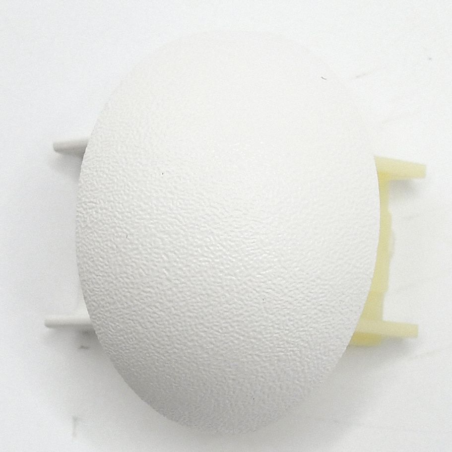 Corner: FR-270, PETG, White, 2 in Overall Ht, 1 1/32 in Overall Lg