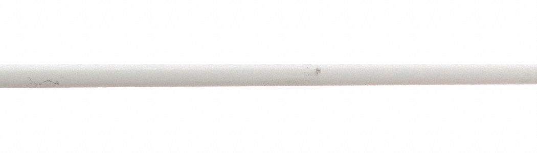 Accent Rail: FR-125, PETG, White, 1 1/8 in Overall Ht, 12 ft Overall Lg