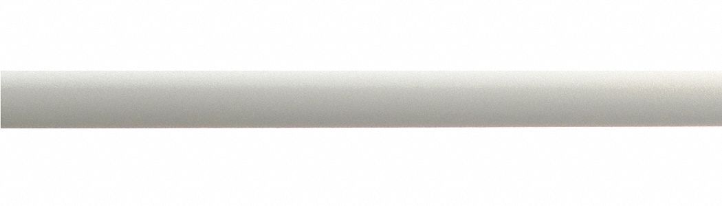 Crash Rail: FR-270, PETG, Eggshell, 2 in Overall Ht, 20 ft Overall Lg