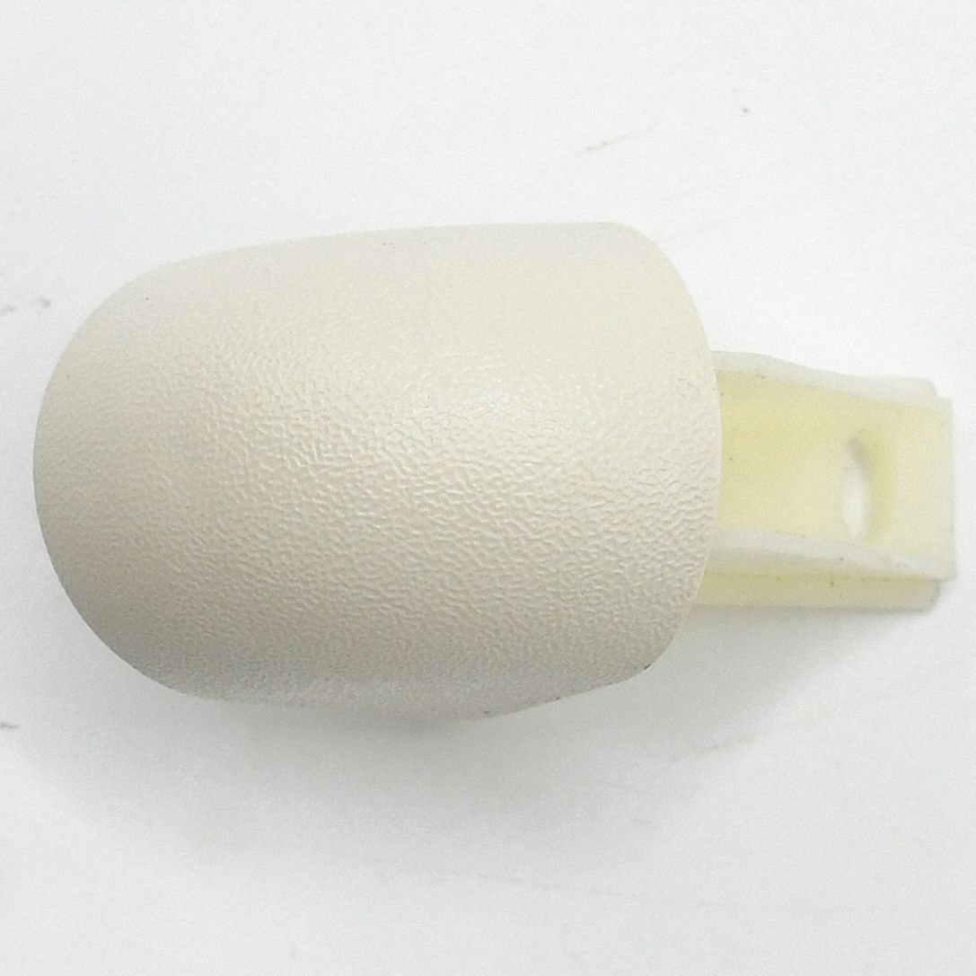 Corner: FR-125, PETG, Eggshell, 1 1/8 in Overall Ht, 1 1/8 in Overall Lg