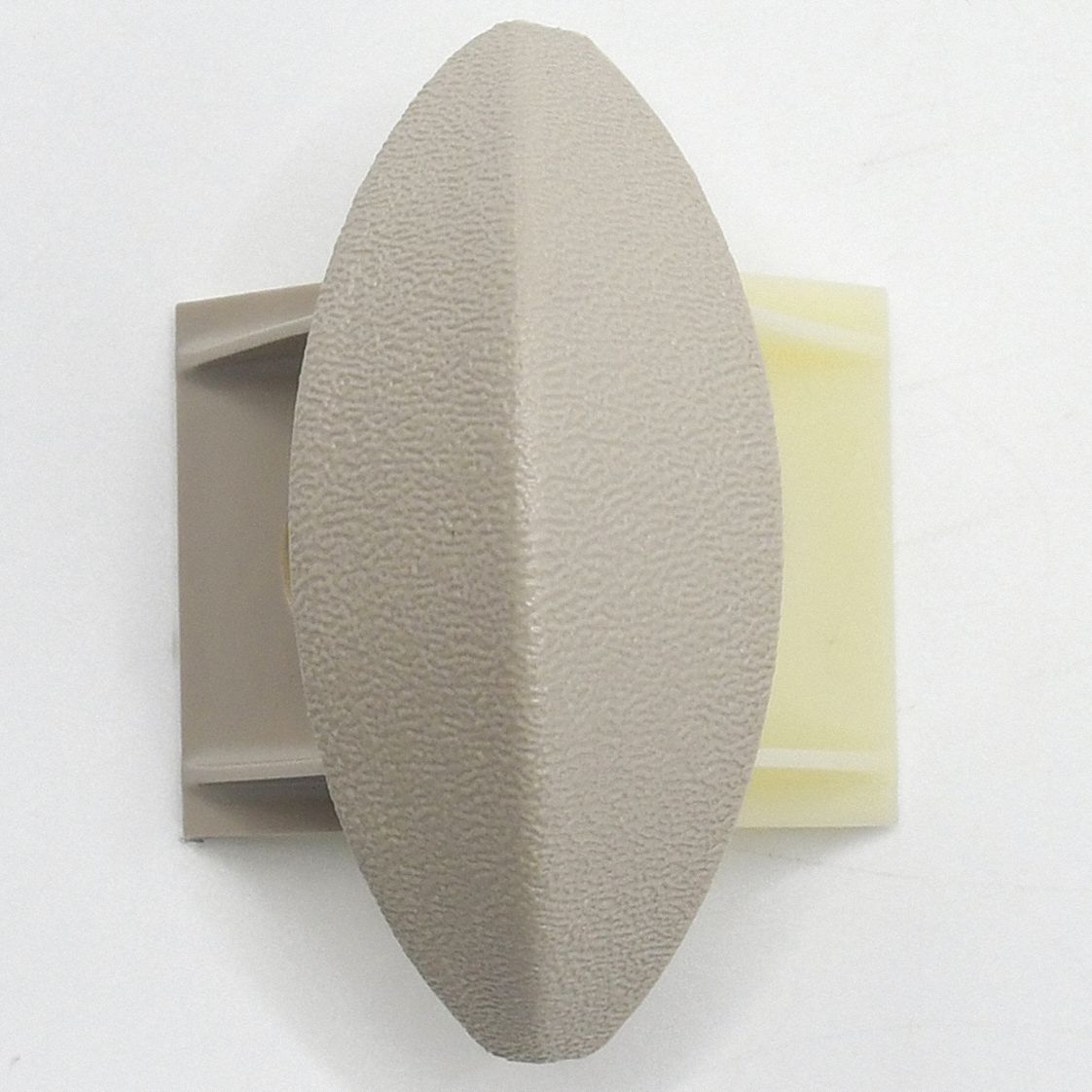 Corner: FR-225, PETG, Oyster Gray, 2 1/4 in Overall Ht, 3/4 in Overall Lg