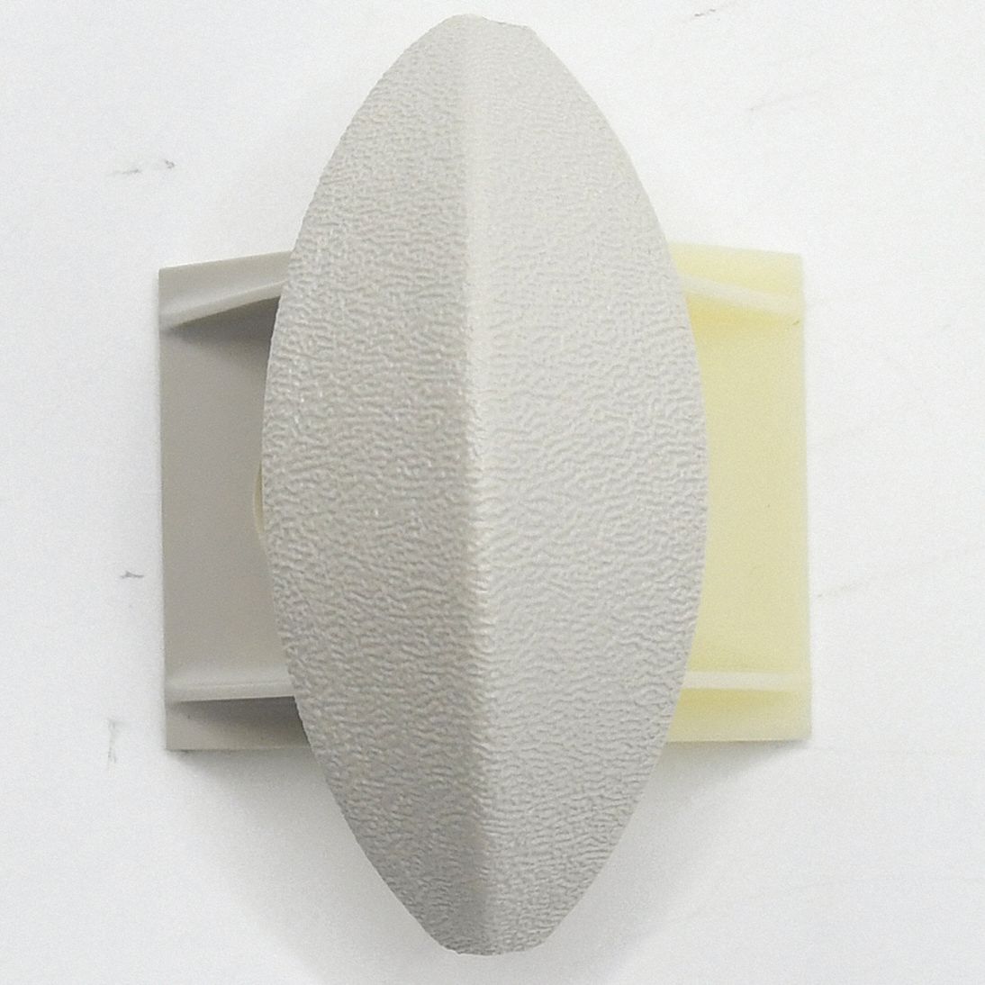 Corner: FR-225, PETG, Driftwood, 2 1/4 in Overall Ht, 3/4 in Overall Lg