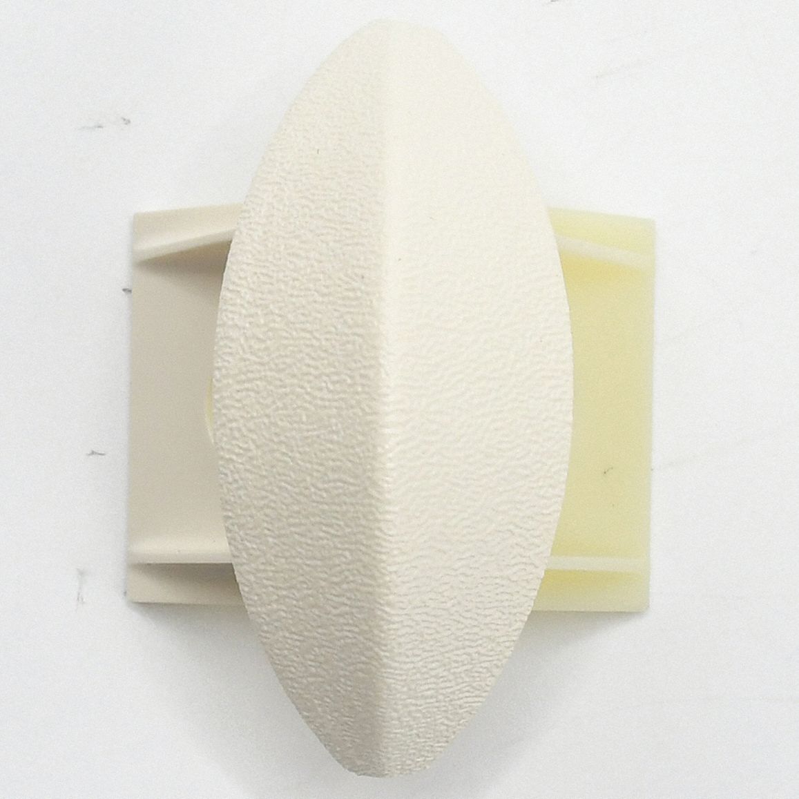 Corner: FR-225, PETG, Parchment, 2 1/4 in Overall Ht, 3/4 in Overall Lg