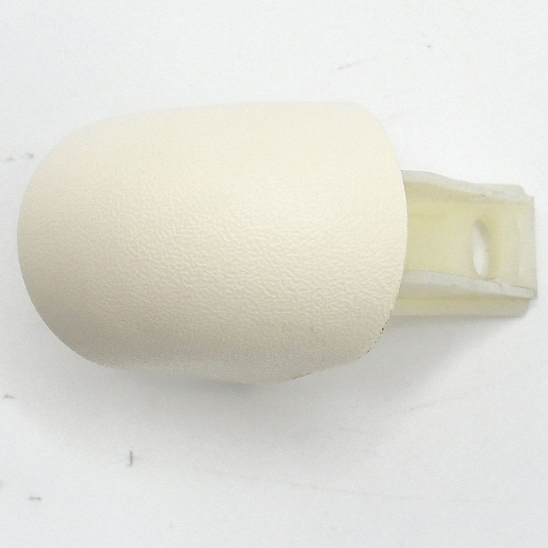 Corner: FR-125, PETG, Parchment, 1 1/8 in Overall Ht, 1 1/8 in Overall Lg