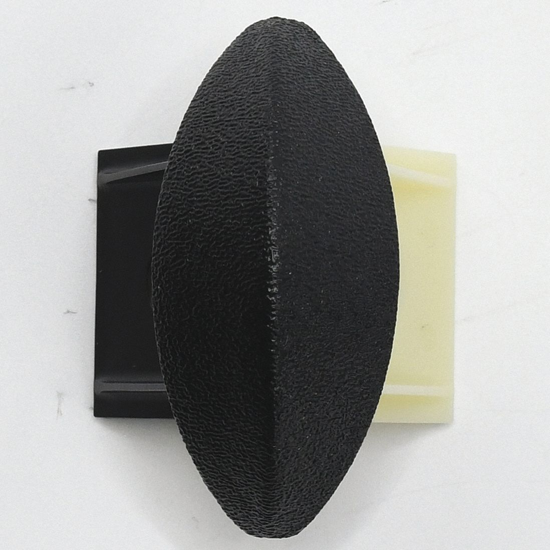 Corner: FR-225, PETG, Black, 2 1/4 in Overall Ht, 3/4 in Overall Lg