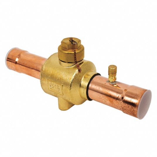 NDL, 1 5/8 in ODF, 9 1/2 in Lg, Refrigeration Ball Valve 55MF64NBV13