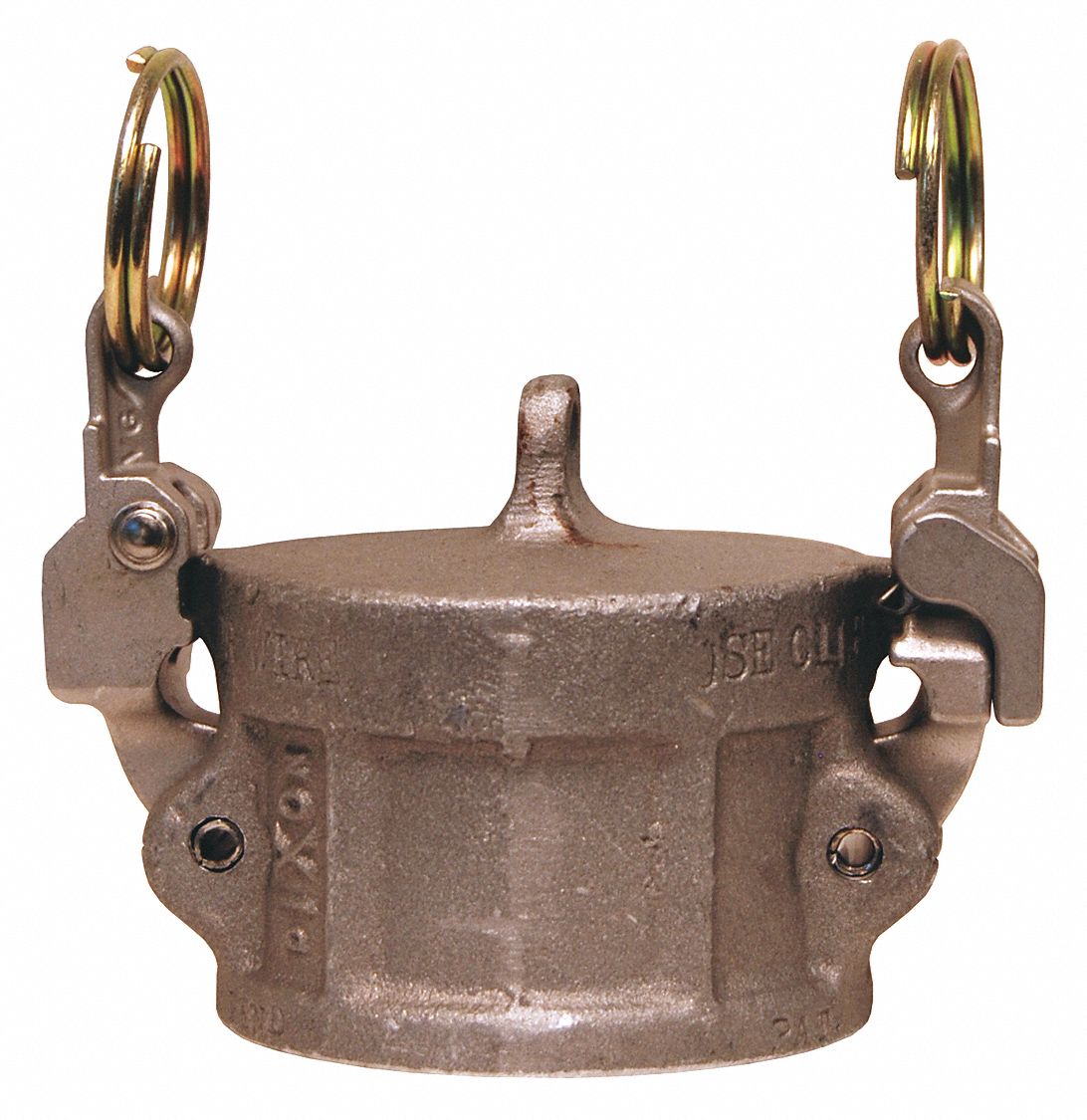 Dust Cap: 1 1/2 in Coupling Size, 250 psi Max. Working Pressure @ 70 F, 2 15/16 in Overall Lg