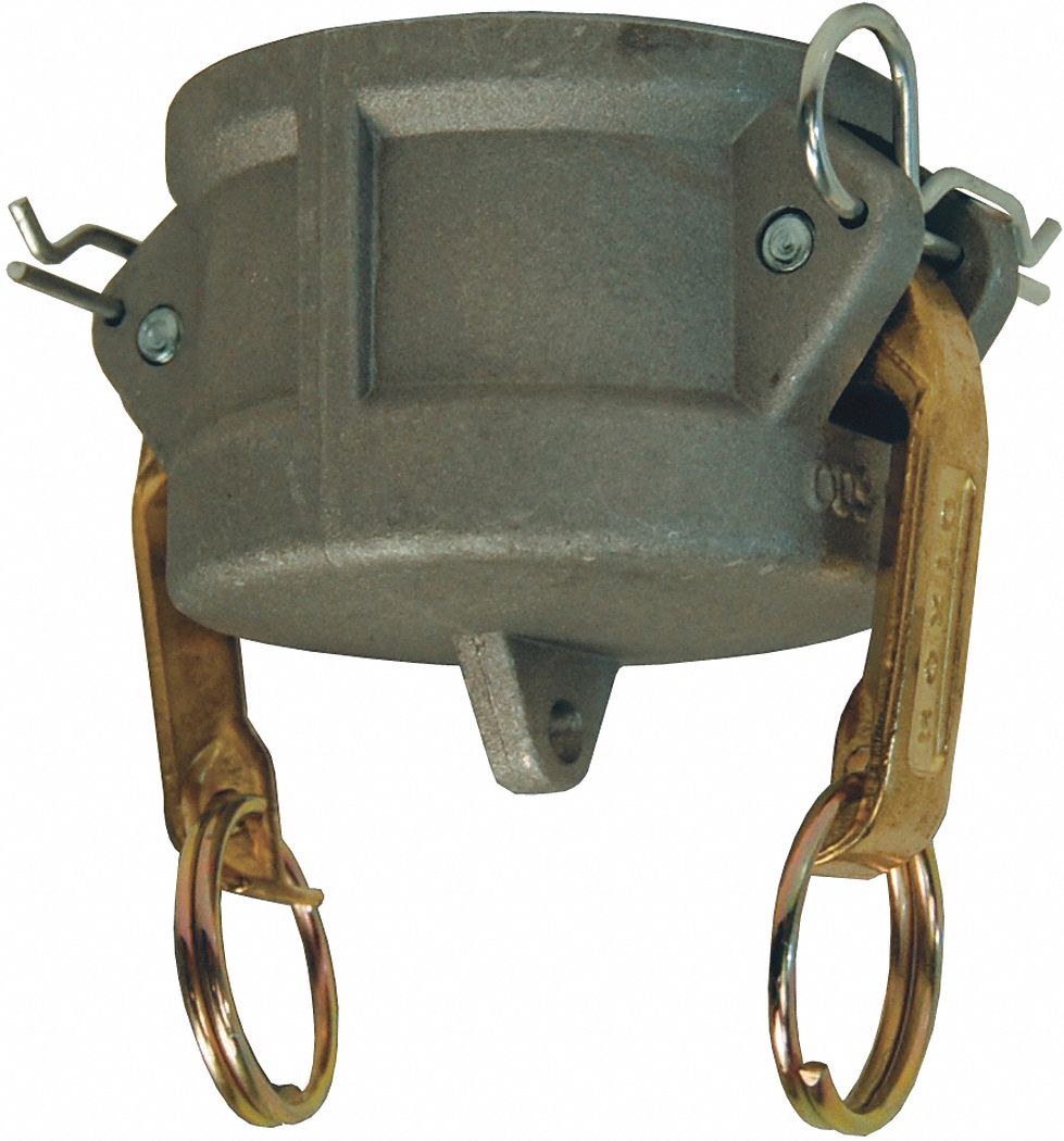 Dust Cap: 1 1/4 in Coupling Size, 250 psi Max. Working Pressure @ 70 F, 3 1/16 in Overall Lg