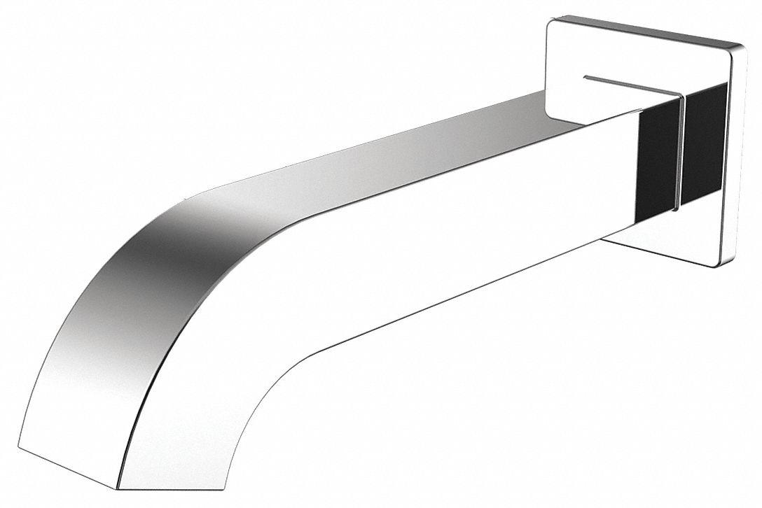 Straight Bathroom Faucet Wall Mount 2A