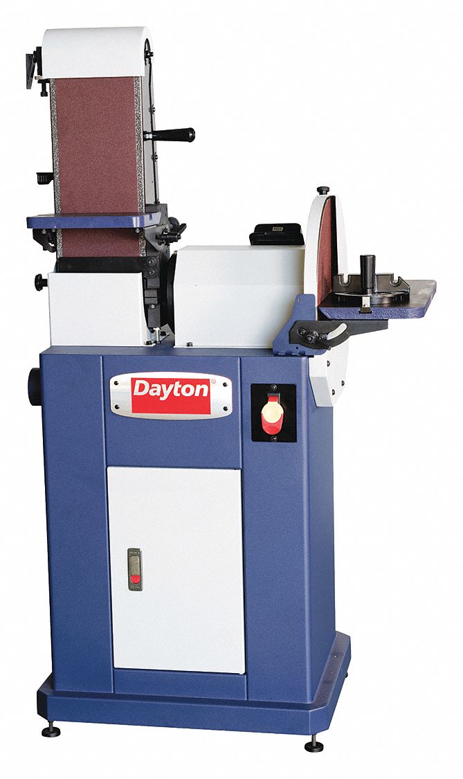 DAYTON Belt/Disc Sander, 14" Disc dia., 11/2 HP 55MJ8855MJ88 Grainger