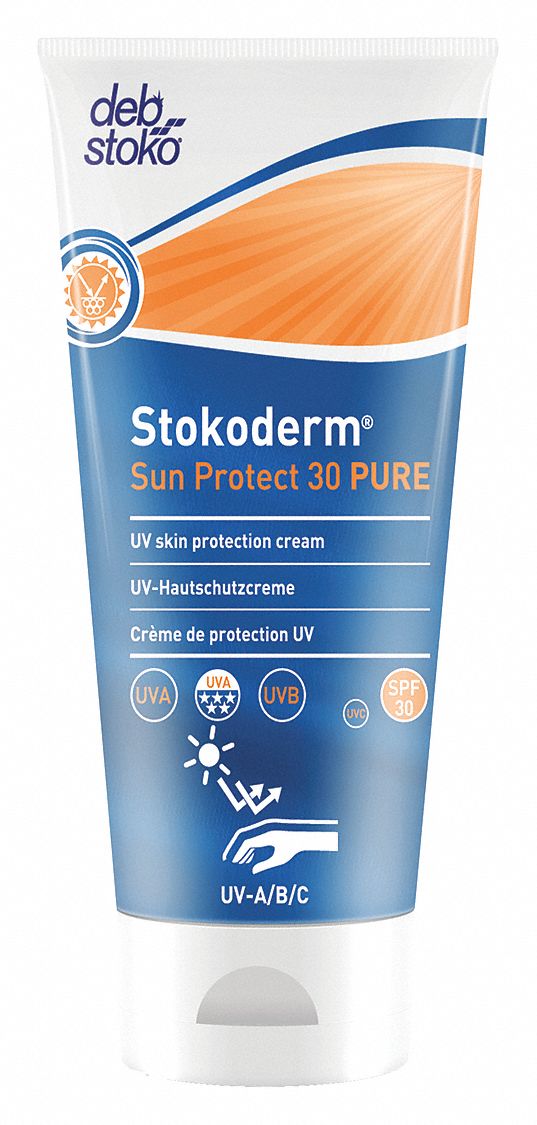 Sunscreen Cream: Tube, Gel/Liquid, 30 mL Size, Silicon-Free, Aloe/Vitamins Enriched, 100 PK