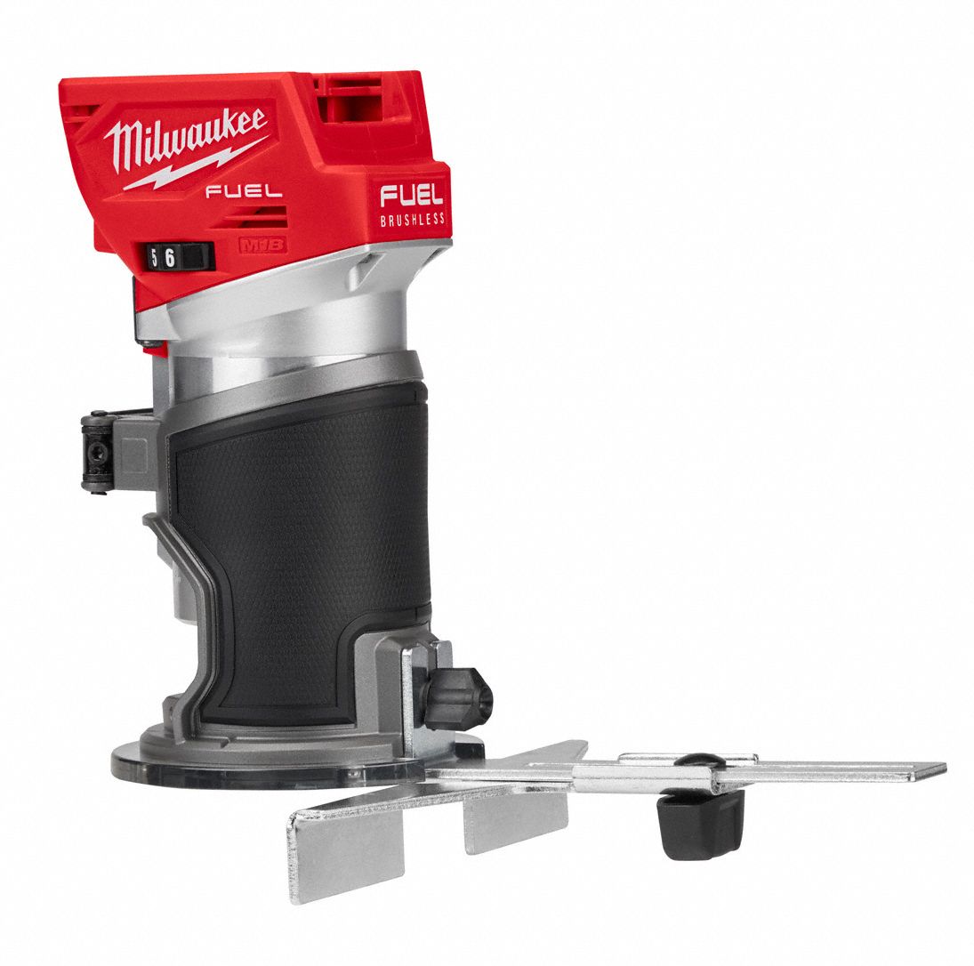 MILWAUKEE Cordless Compact Router, 18.0 V Voltage, 5.0Ah Battery