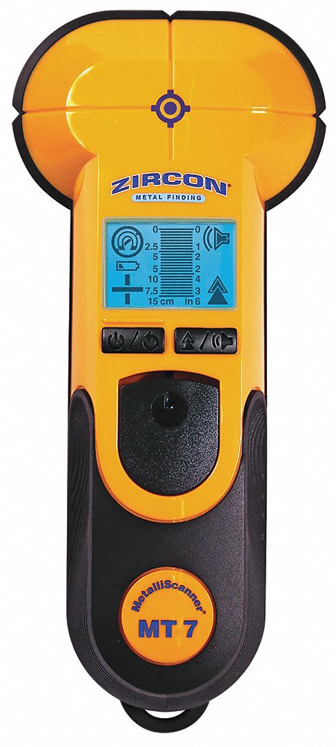 Metal Detector: Electronic, 6 in, All Magnetic Metals