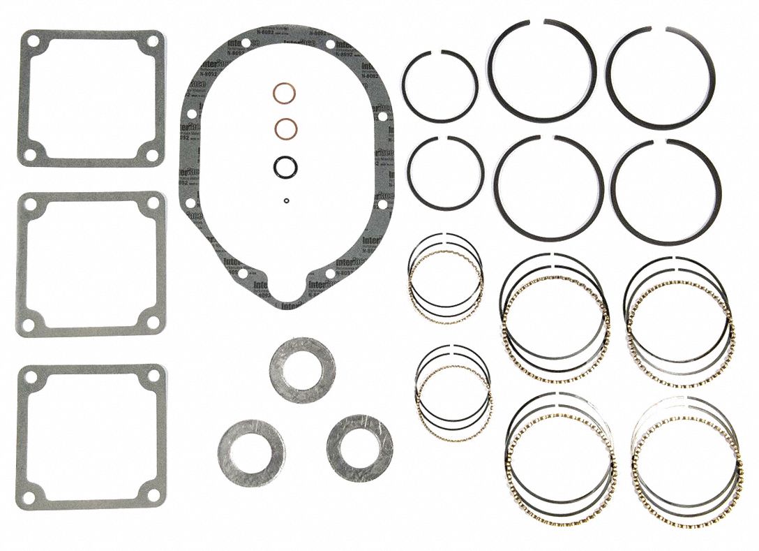 Ring and Gasket Kit: 32218869, 15T, RECIPROCRATING COMPRESSOR