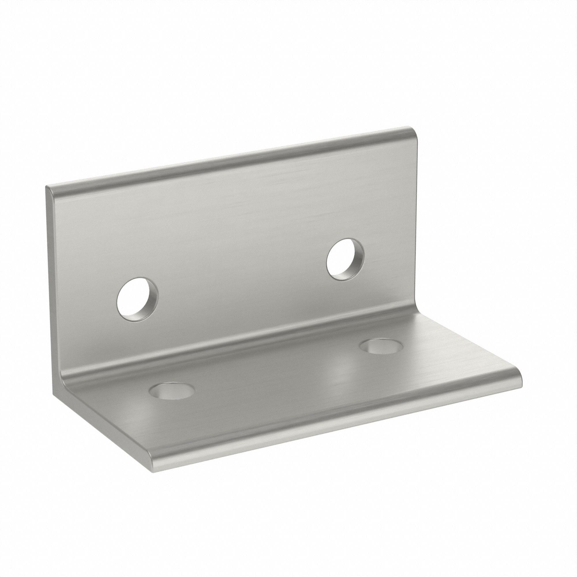 Inside Corner Bracket: Wide Inside-Corner Bracket, 15 Series, 1 1/2 in x 2 27/32 in x 1 1/2 in, Gray