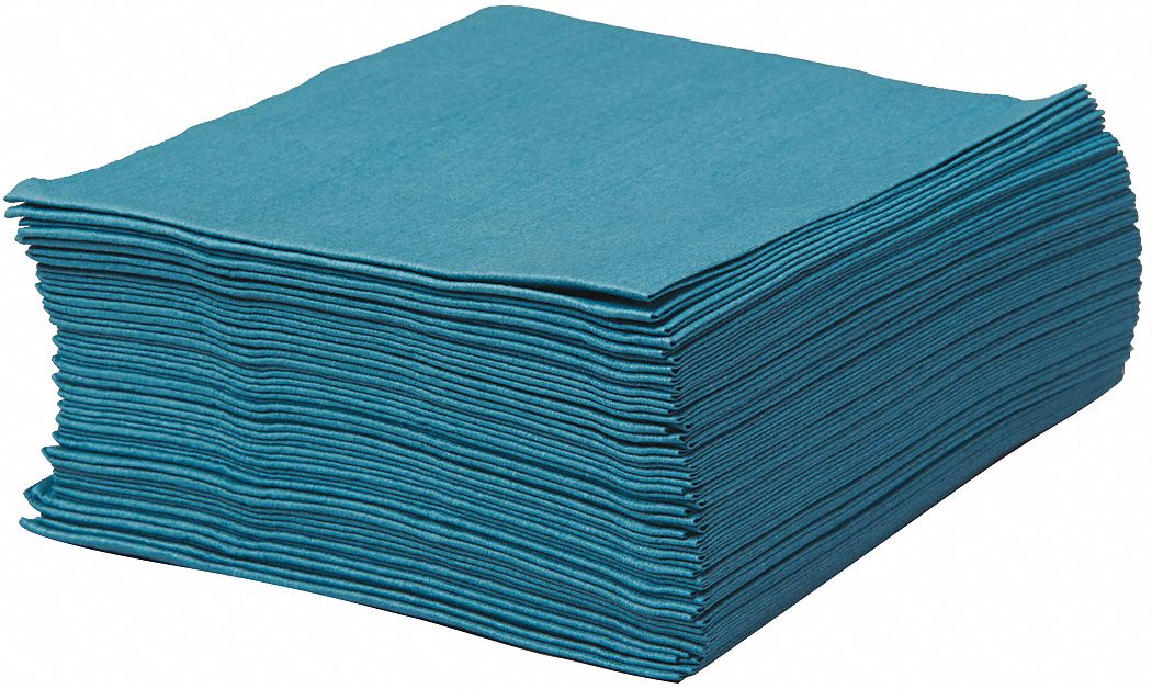 Dry Wipe: Soft Pack, ISO 6 (Class 1000), ACL Industrial Cleaning Wipes, 50 Sheets