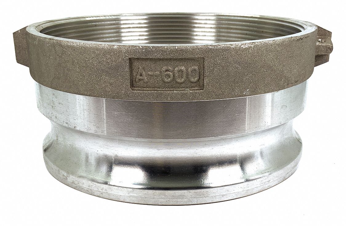 ADAPTATEUR CAME/RAINURE,6 PO,ALUMINIUM