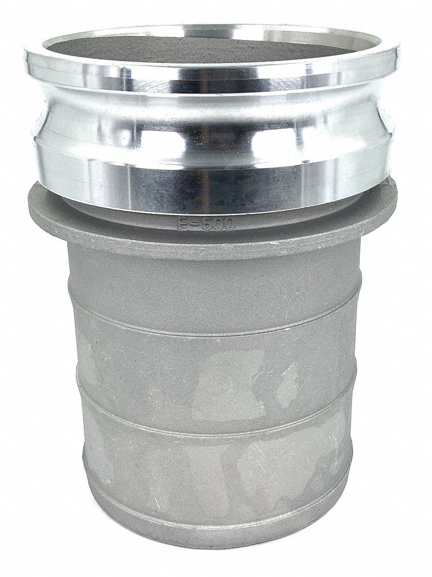 ADAPTATEUR CAME/RAINURE,6 PO,ALUMINIUM