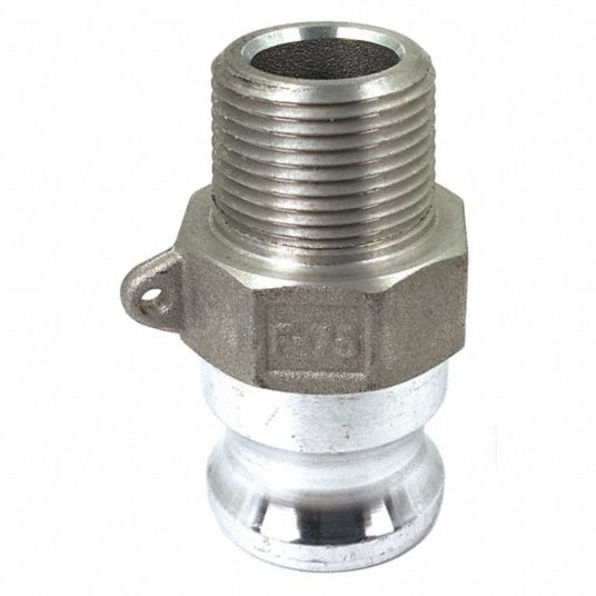 3/4 in Coupling Size, 3/4 in Hose Fitting Size, Cam and Groove Adapter ...