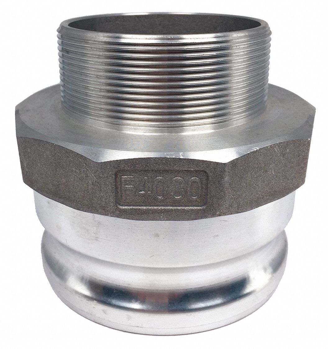 ADAPTATEUR CAME/RAINURE,4 PO,ALUMINIUM
