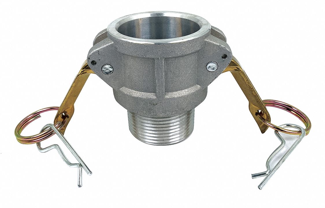 CAM & GROOVE COUPLING: 1¼ IN COUPLING, 1¼ IN HOSE FITTING, 2 45/64 IN OVERALL LG