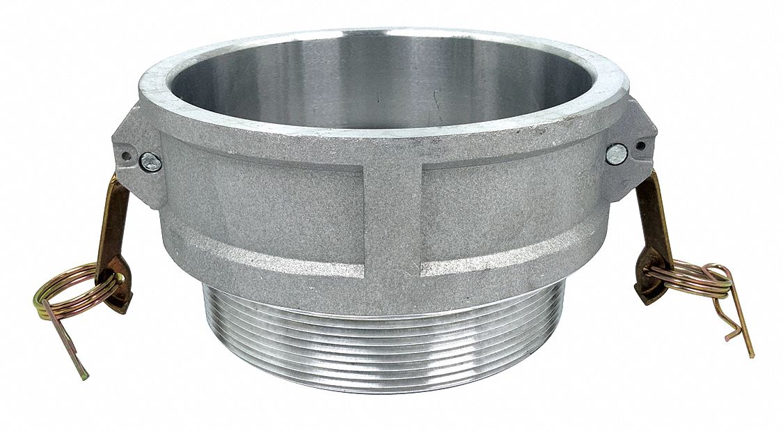 CAM & GROOVE COUPLING: 5 IN COUPLING, 5 IN HOSE FITTING, 5
