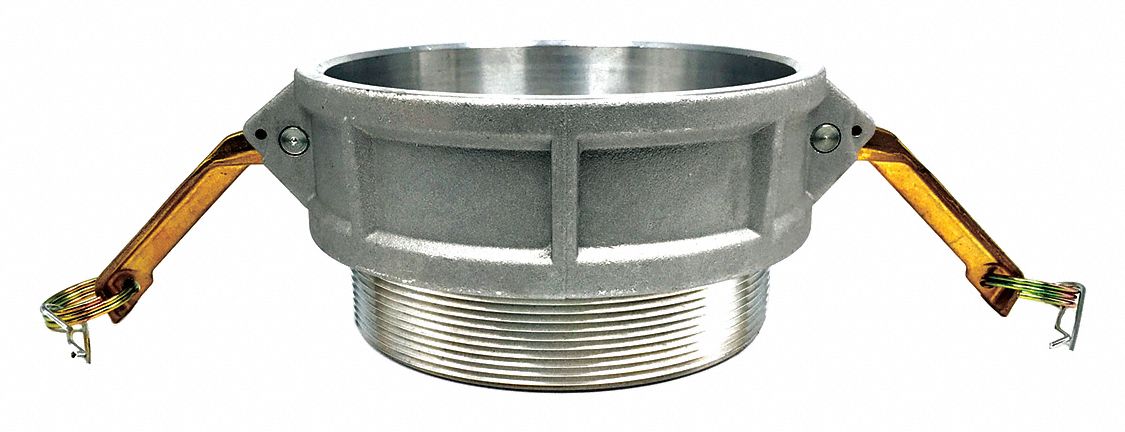 CAM & GROOVE COUPLING: 6 IN COUPLING, 6 IN HOSE FITTING, 6