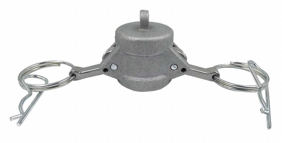 DUST CAP: ½ IN COUPLING, 150 PSI MAX AT 70 ° F, 1 11/16 IN LENGTH, NITRILE