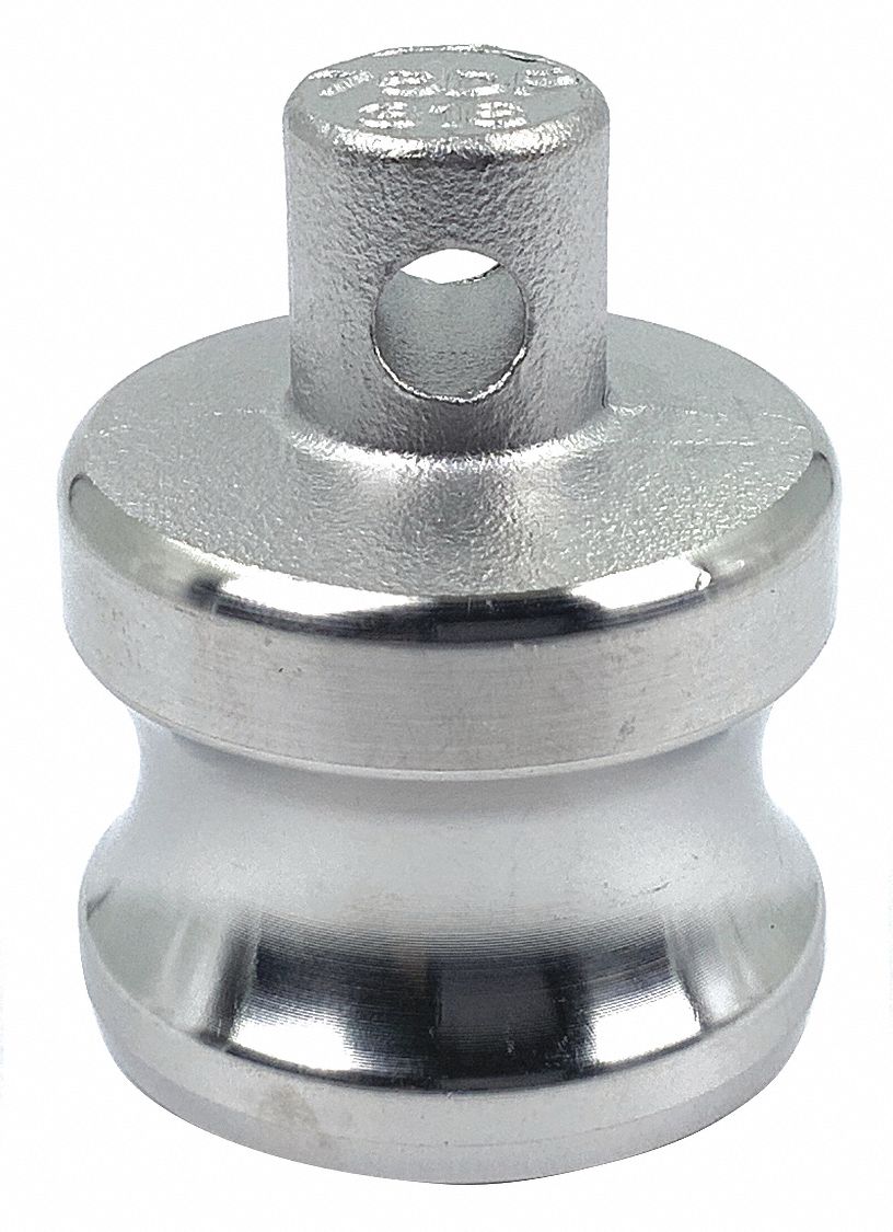GRAINGER APPROVED Cam and Groove Spool Adapter 3/4 in Coupling Size
