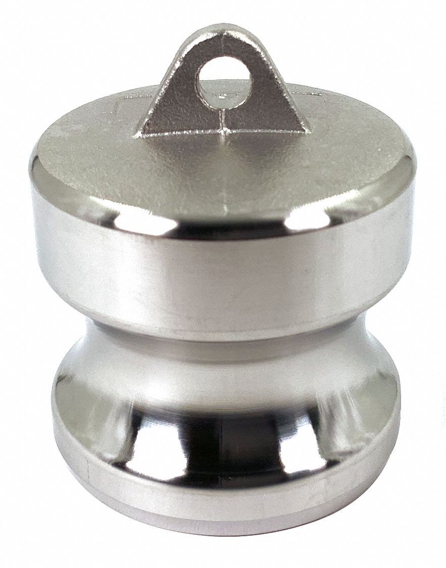 CAM AND GROOVE SPOOL ADAPTER: 1¼ IN COUPLING, 250 PSI MAX AT 70 ° F