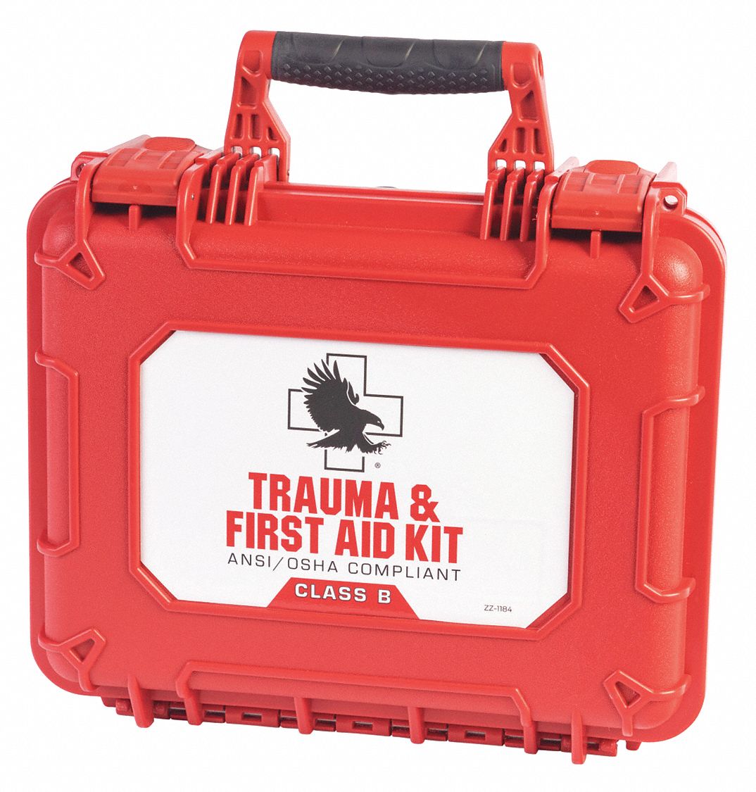 NORTH AMERICAN RESCUE Trauma and First Aid Kit, Number of Components