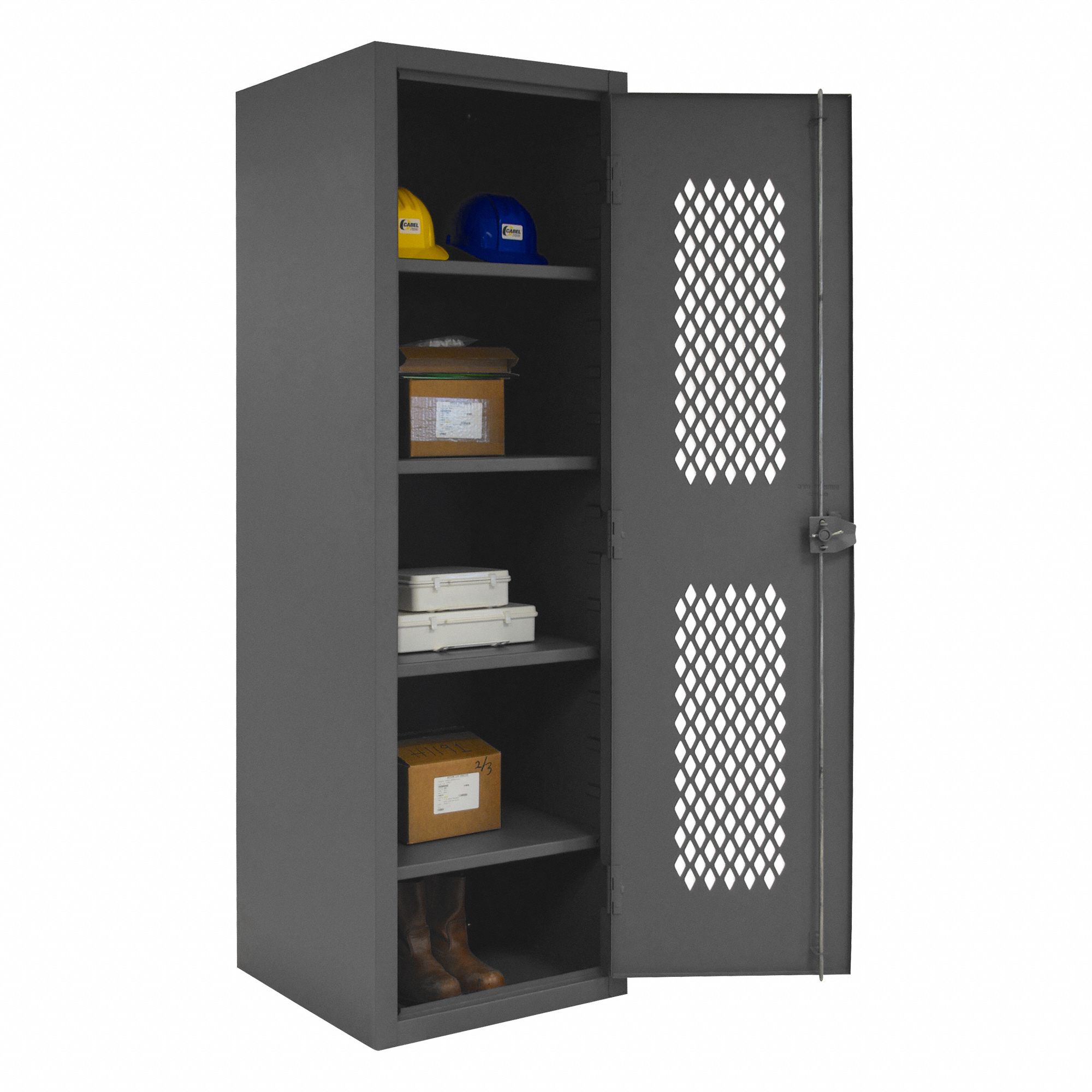 DURHAM MFG Bulk Storage Locker 24 in x 24 in x 78 in, 1 Tiers, 1 Units Wide, 1 Lockers