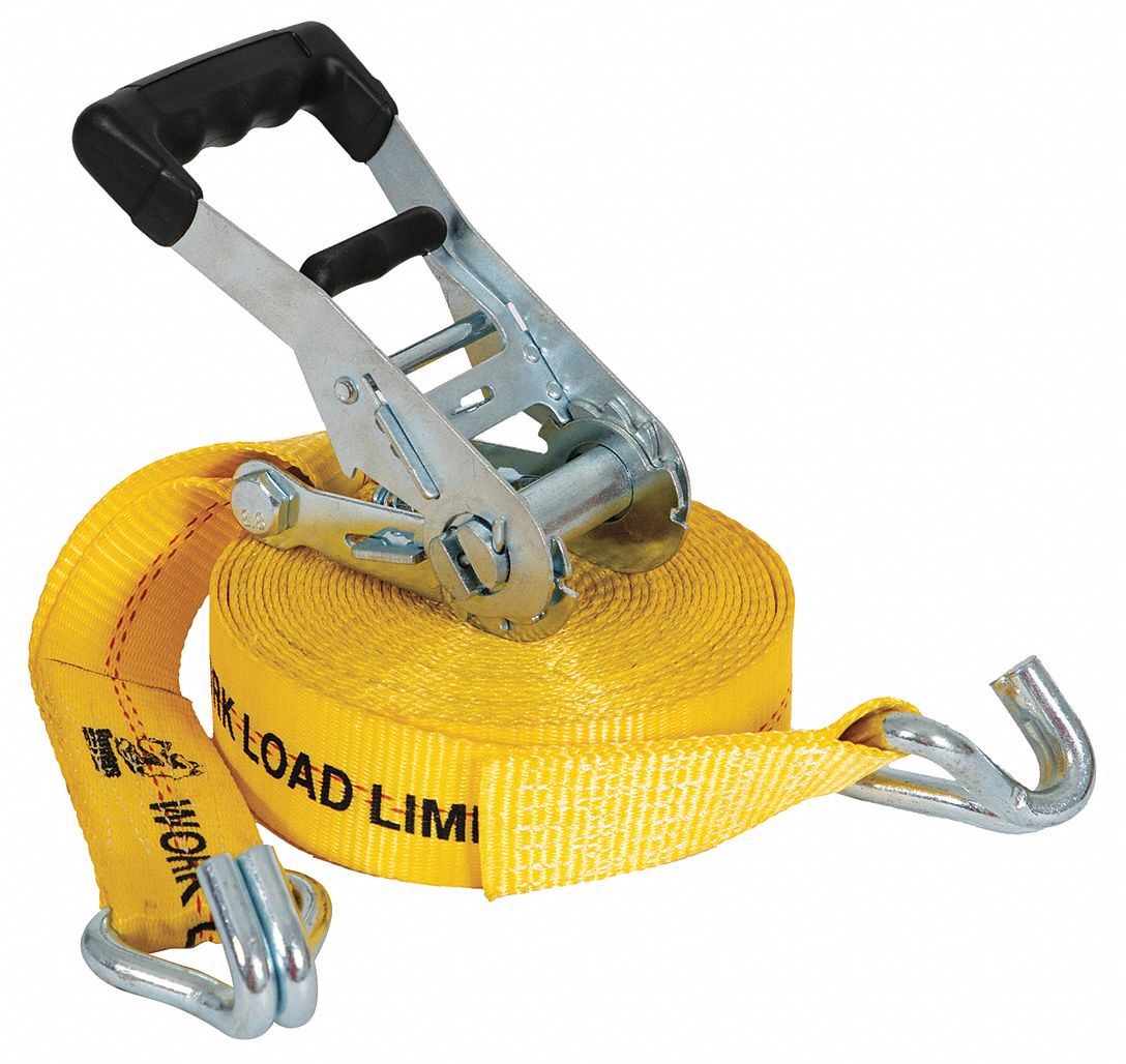 30 ft Cargo Tie Down Lg, 2 in Cargo Tie Down Wd, Tie Down Strap