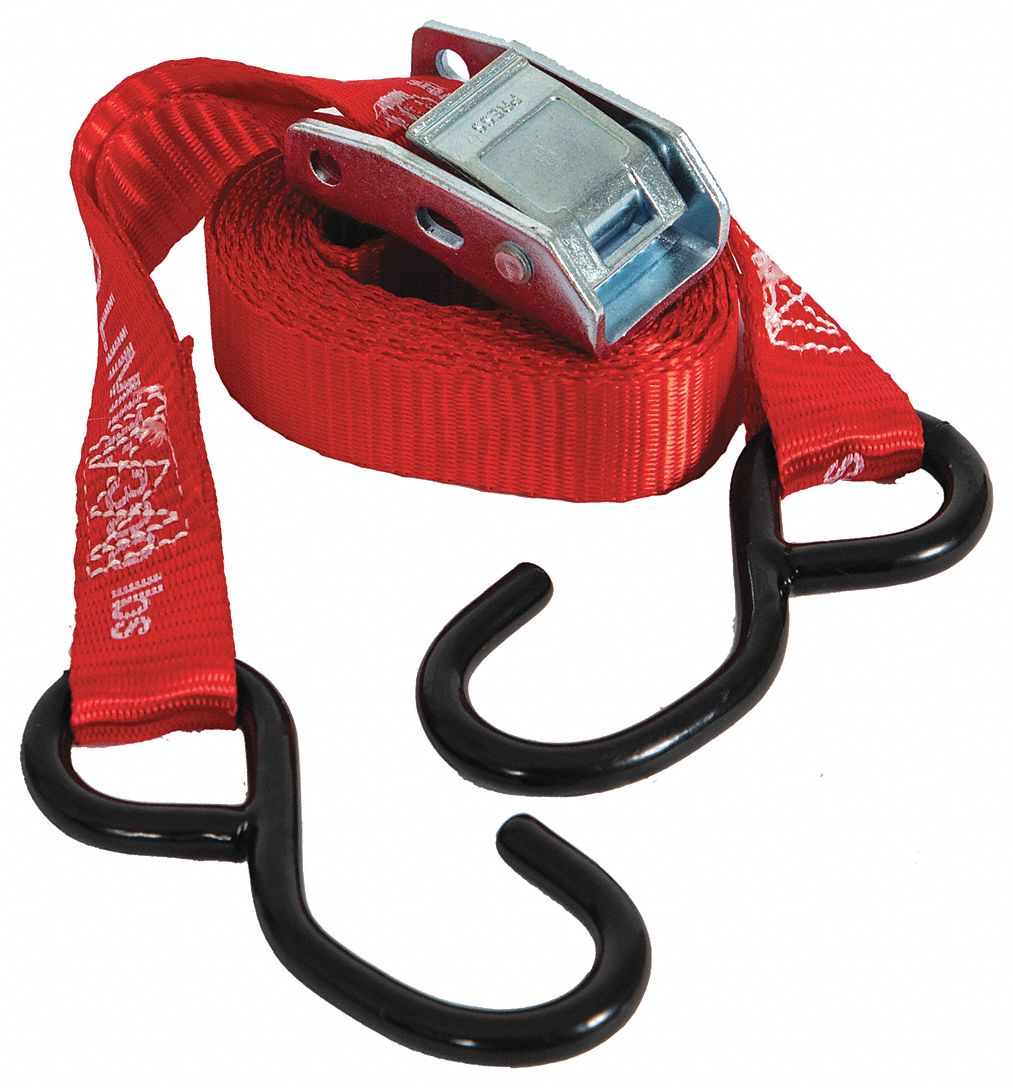 BUYERS PRODUCTS Tie Down Strap, 10 ftL x 1 inW, 300 lb Load Limit ...