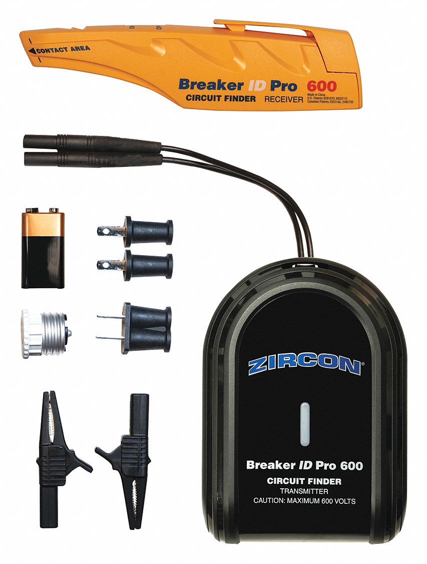 Circuit Breaker Finder: For Energized Lines, 80 to 600V AC