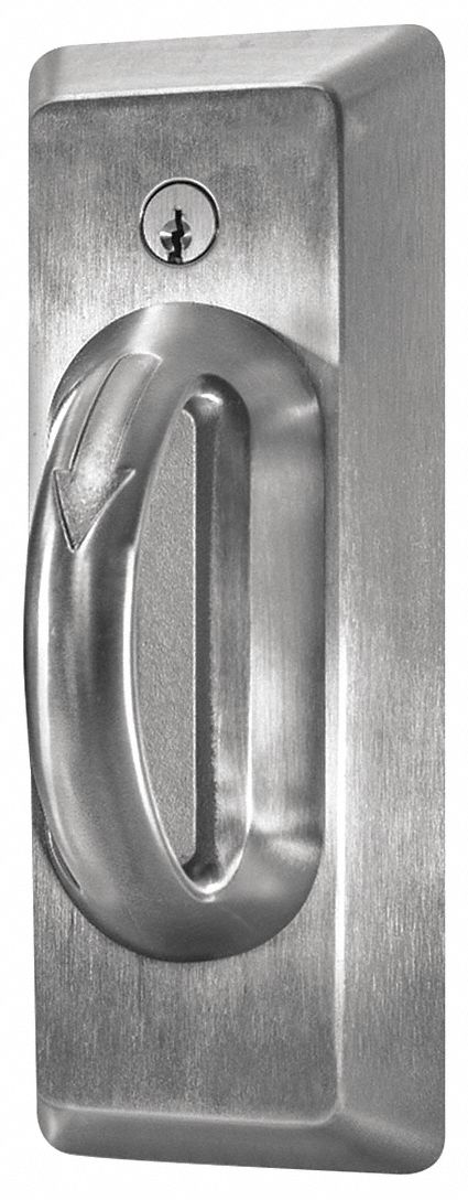Door Lockset: Classroom Security Lever Locksets, Stainless Steel, Ligature-Resistant