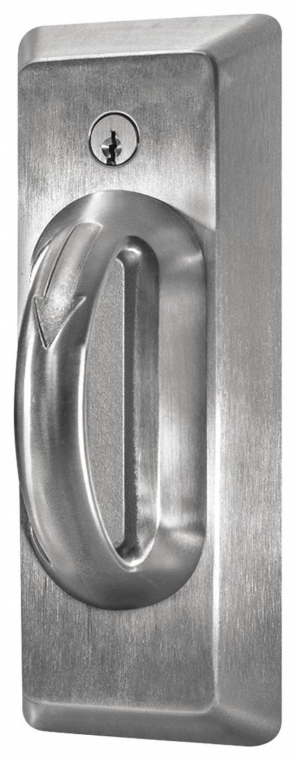 Door Lockset: Storeroom Lever Locksets, Stainless Steel, Ligature-Resistant
