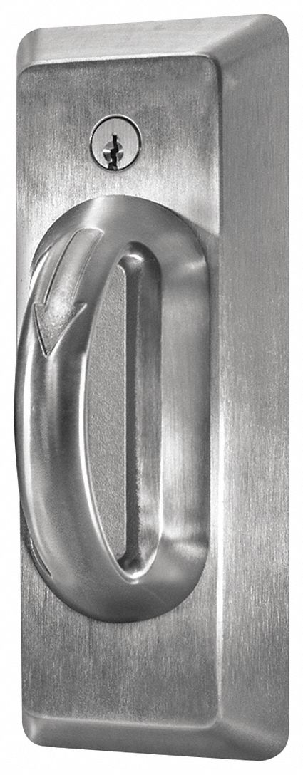 Door Lockset: Storeroom Lever Locksets, Stainless Steel, Ligature-Resistant