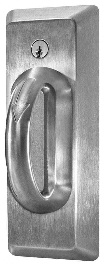 Door Lockset: Storeroom Lever Locksets, Stainless Steel, Ligature-Resistant