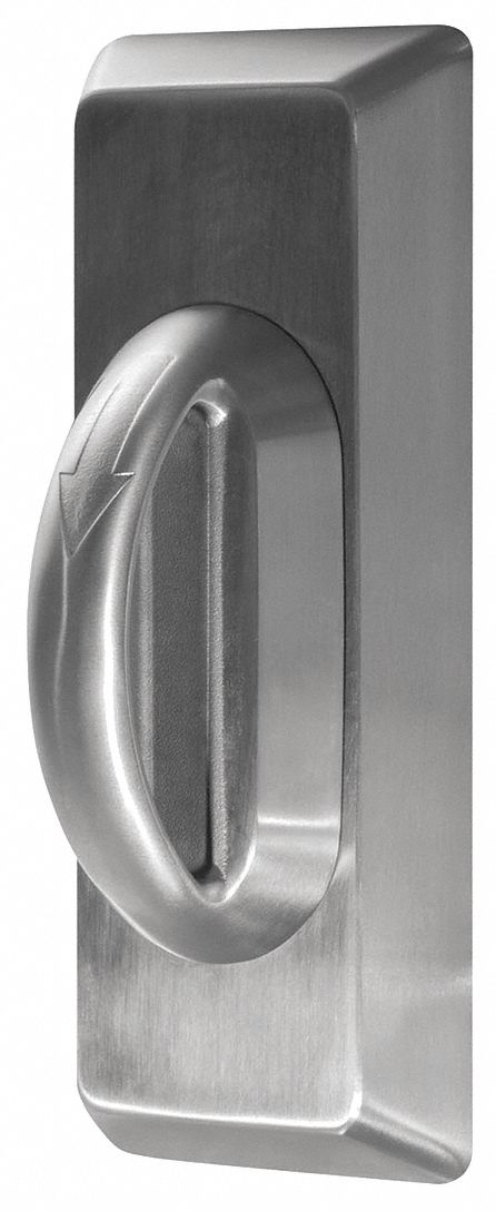 Door Lockset: Passage Lever Locksets, Stainless Steel, Ligature-Resistant