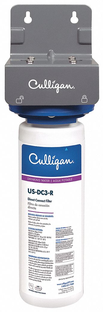 Water Filtration System: 0.5 micron Micron Rating, 4, 750 gal Service Life - Gallons, Carbon