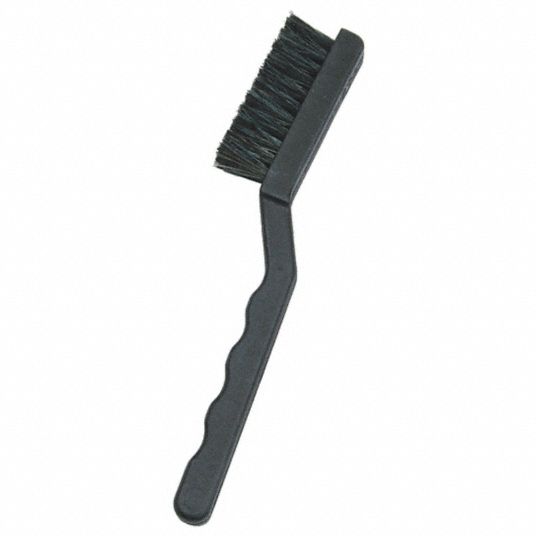 MENDA ESD Conductive Brush 13/16 in Brush Lg, 7 in Overall Lg, 1/2 in